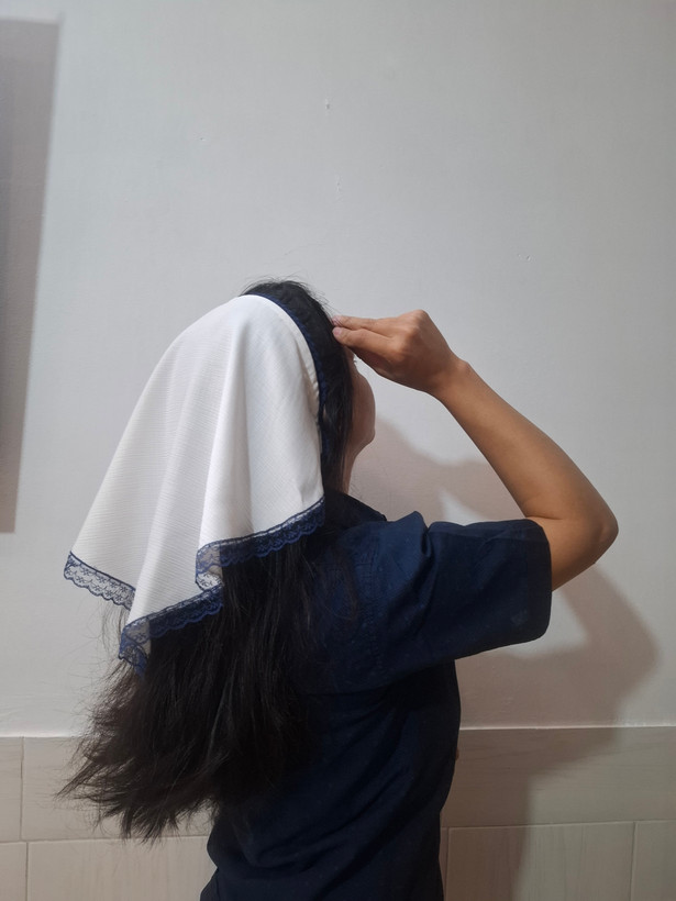 تل اسکارف دو رنگ