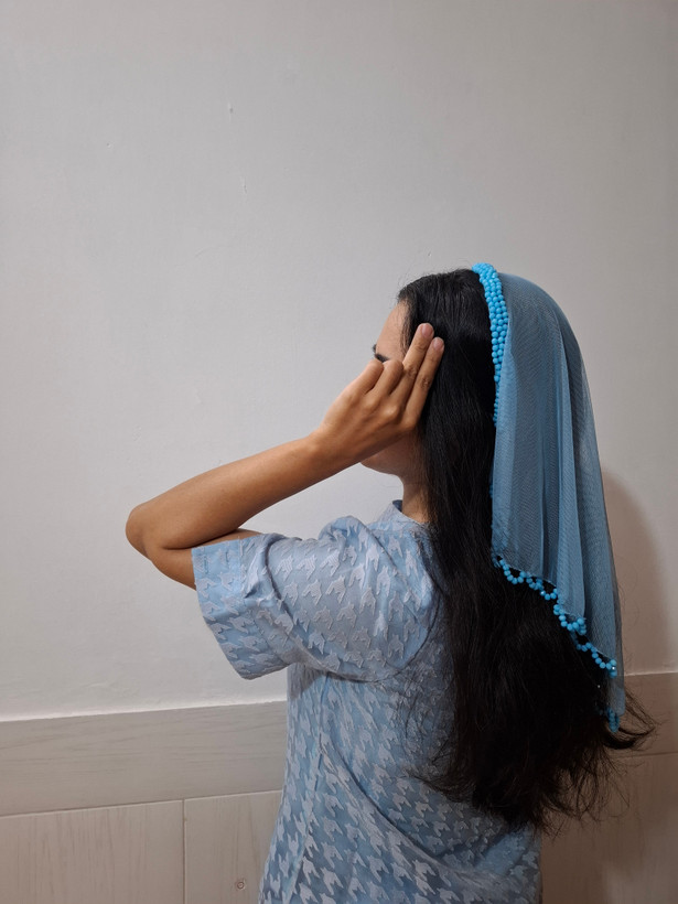 تل اسکارف مجلسی کریستالی کد 1018 رنگبندی